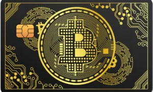 3 Bitcoin Metal Card – custom metal ATM card
