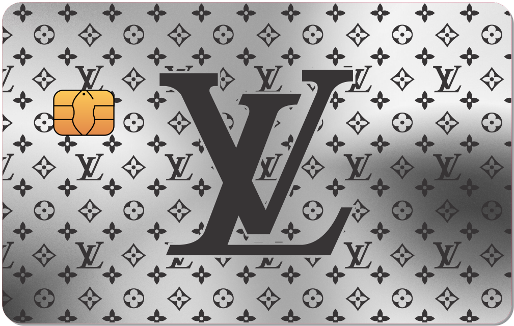 Louis Vuitton (LV) Pattern Metal Card