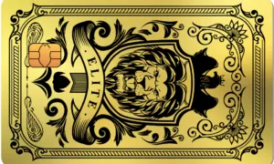 Elite Lion Metal Card – custom metal ATM card