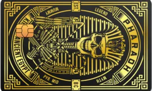 Pharaoh Metal Credit Card – custom metal ATM card