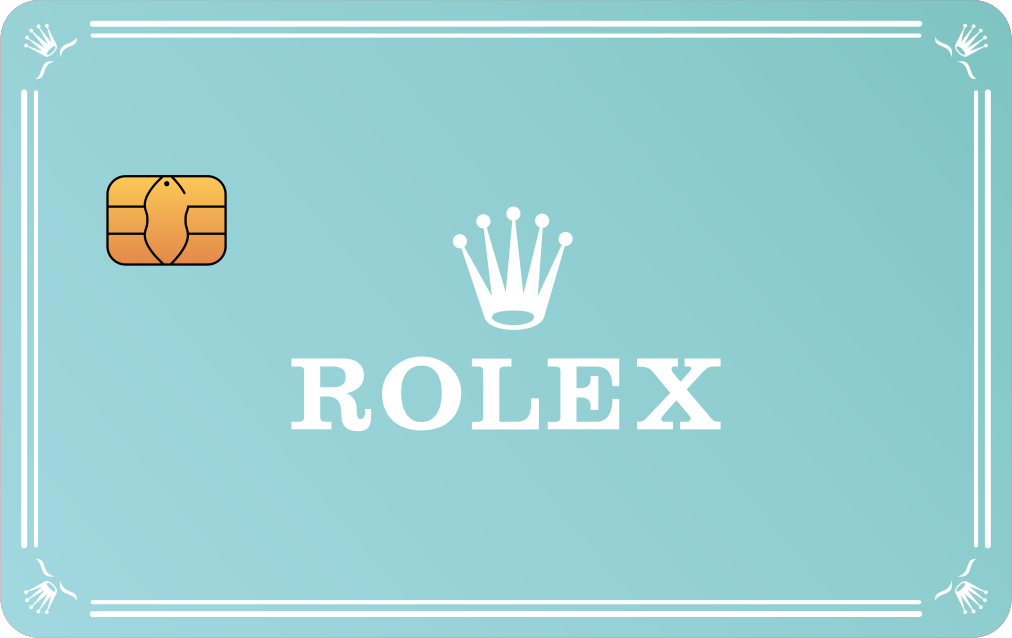 Rolex Metal Credit Card