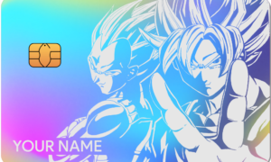 Goku & Vegeta Metal ATM Card