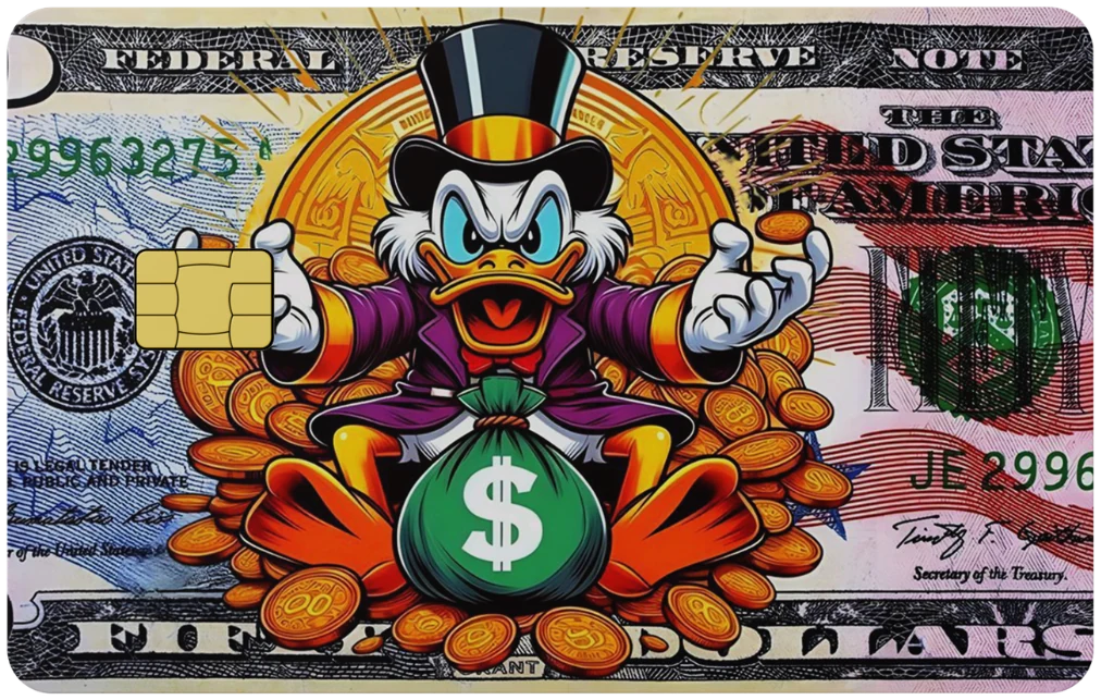 Duck Metal Card