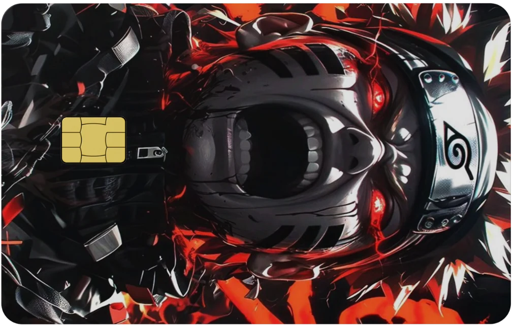 Naruto inspired Metal Card