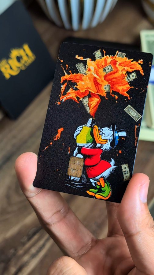 Duck · Color Series metal card