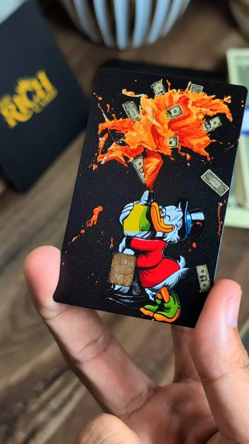 Duck · Color Series metal card